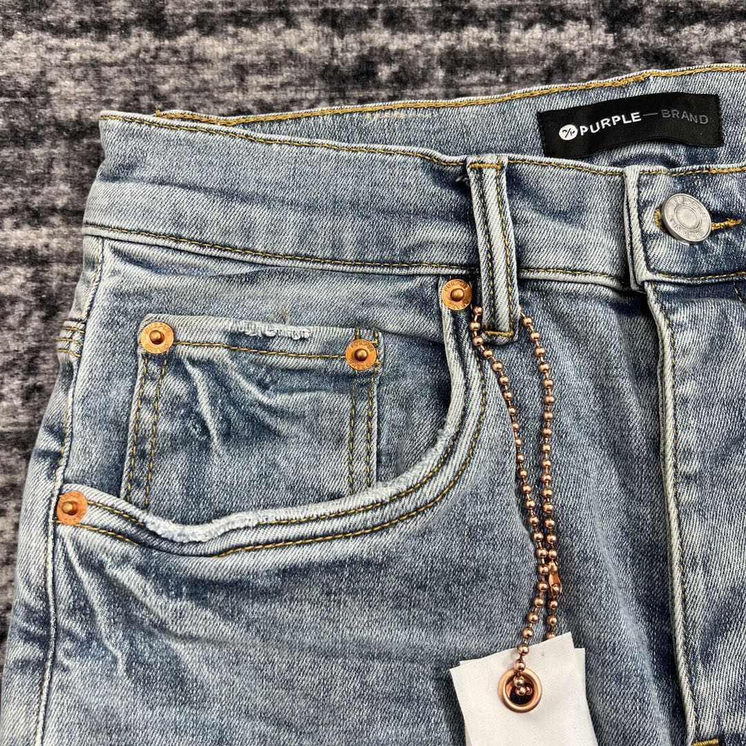 Purple-Brand Slim-Fit Jeans   202319 - DesignerGu