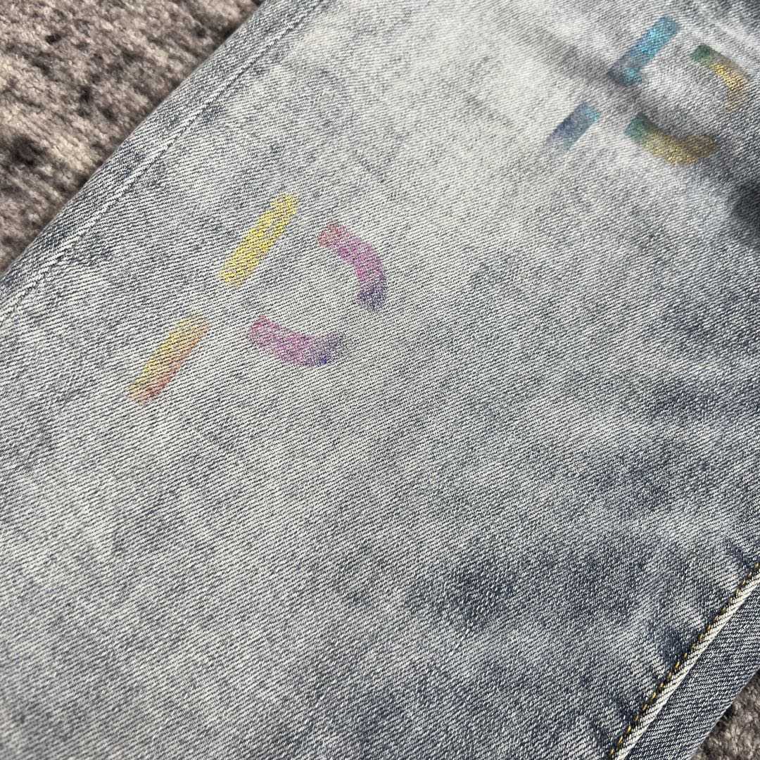 Purple-Brand Slim-Fit Jeans   202319 - DesignerGu