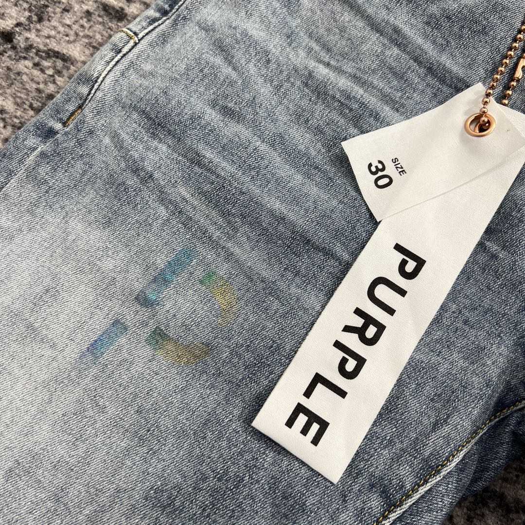 Purple-Brand Slim-Fit Jeans   202319 - DesignerGu