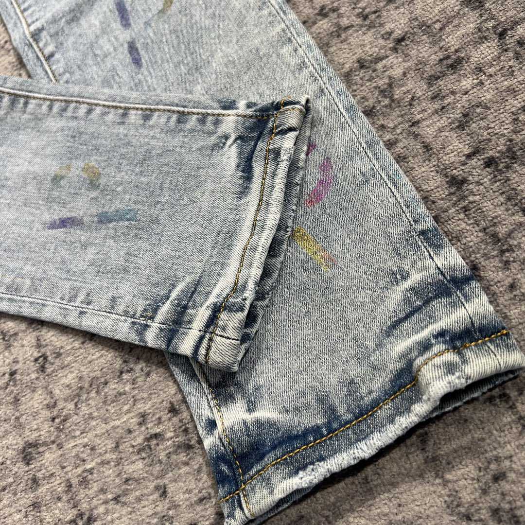 Purple-Brand Slim-Fit Jeans   202319 - DesignerGu