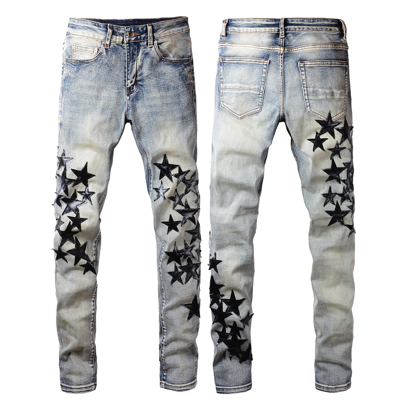Amiri Star Slim Fit Jeans   1317 - DesignerGu