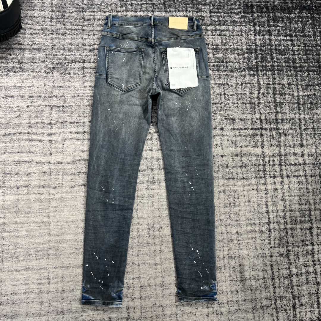Purple-Brand Slim-Fit Jeans   202333 - DesignerGu