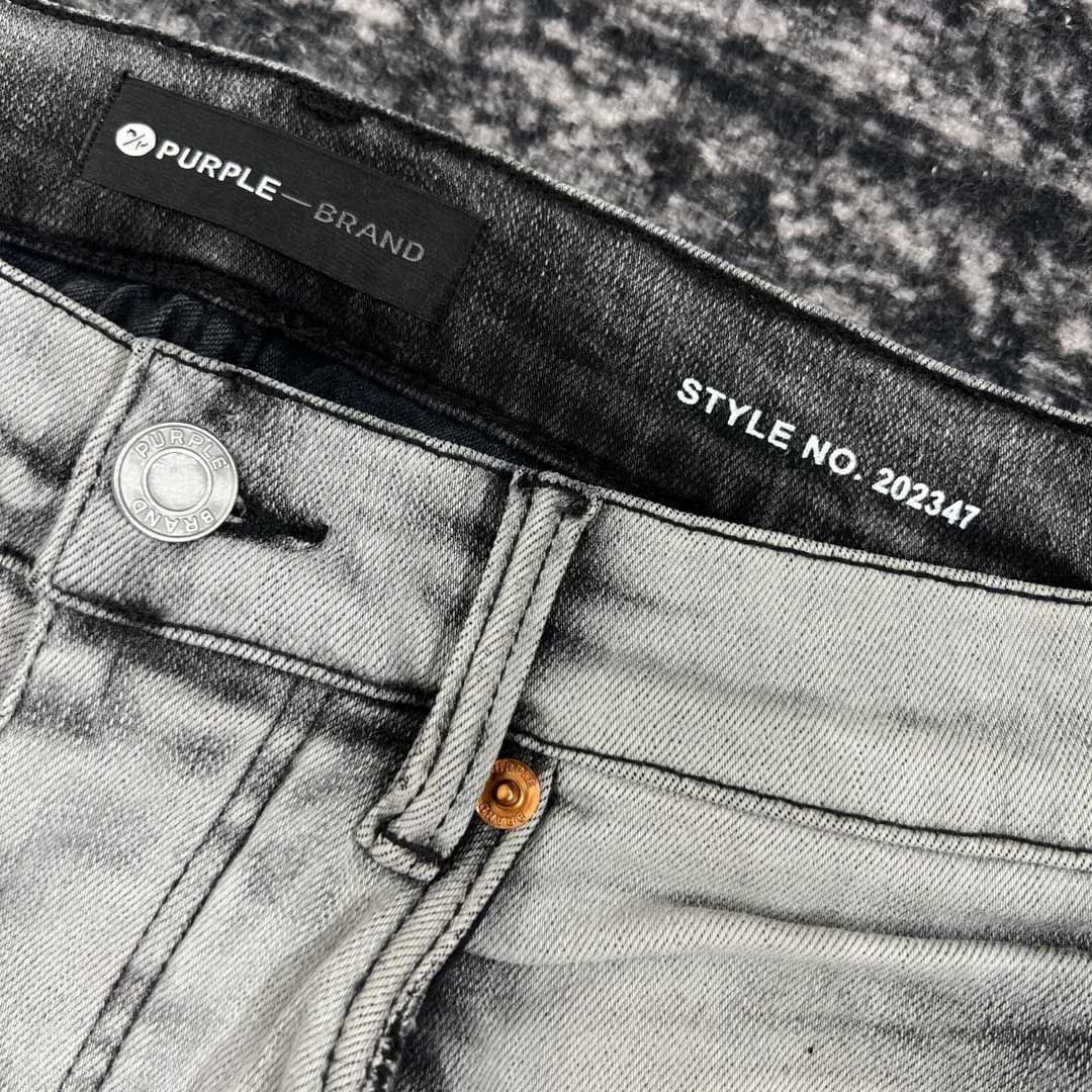 Purple-Brand Slim-Fit Jeans   202347 - DesignerGu