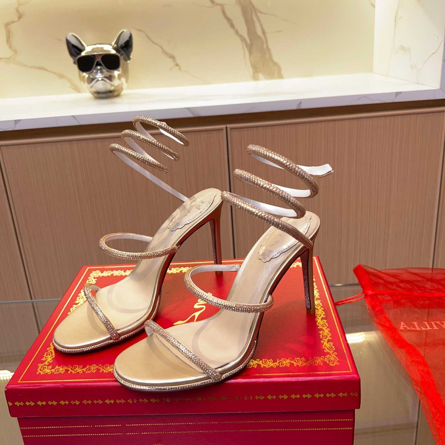 Rene Caovilla Cleo High-heel Sandals - DesignerGu