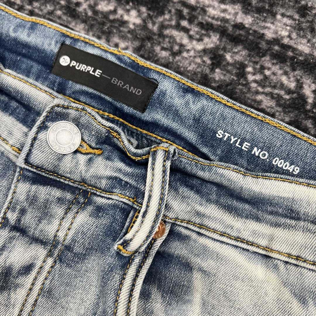Purple-Brand Slim-Fit Jeans   0049 - DesignerGu