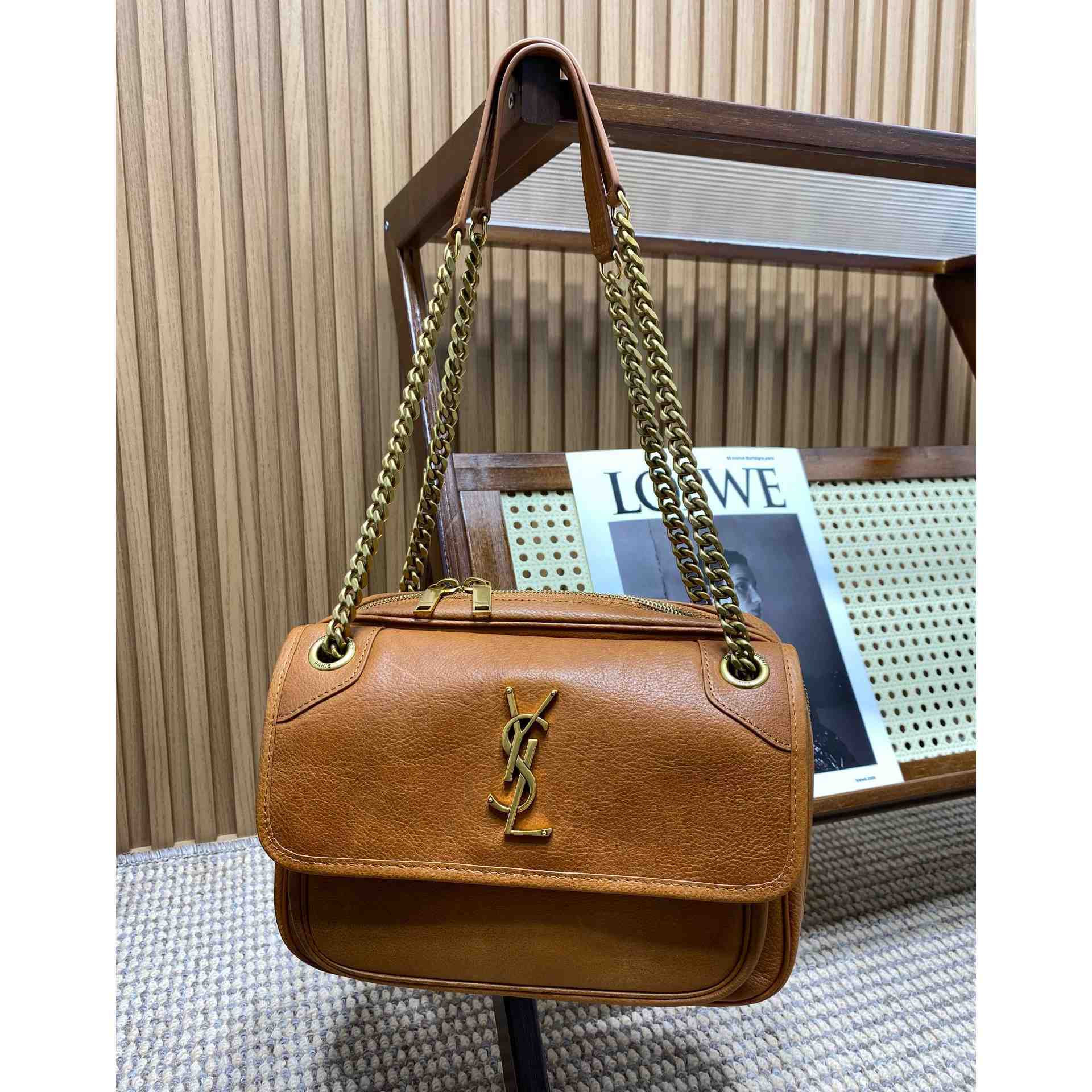 Saint Laurent Solferino Shoulder Bag (26x19x7.5cm) - 