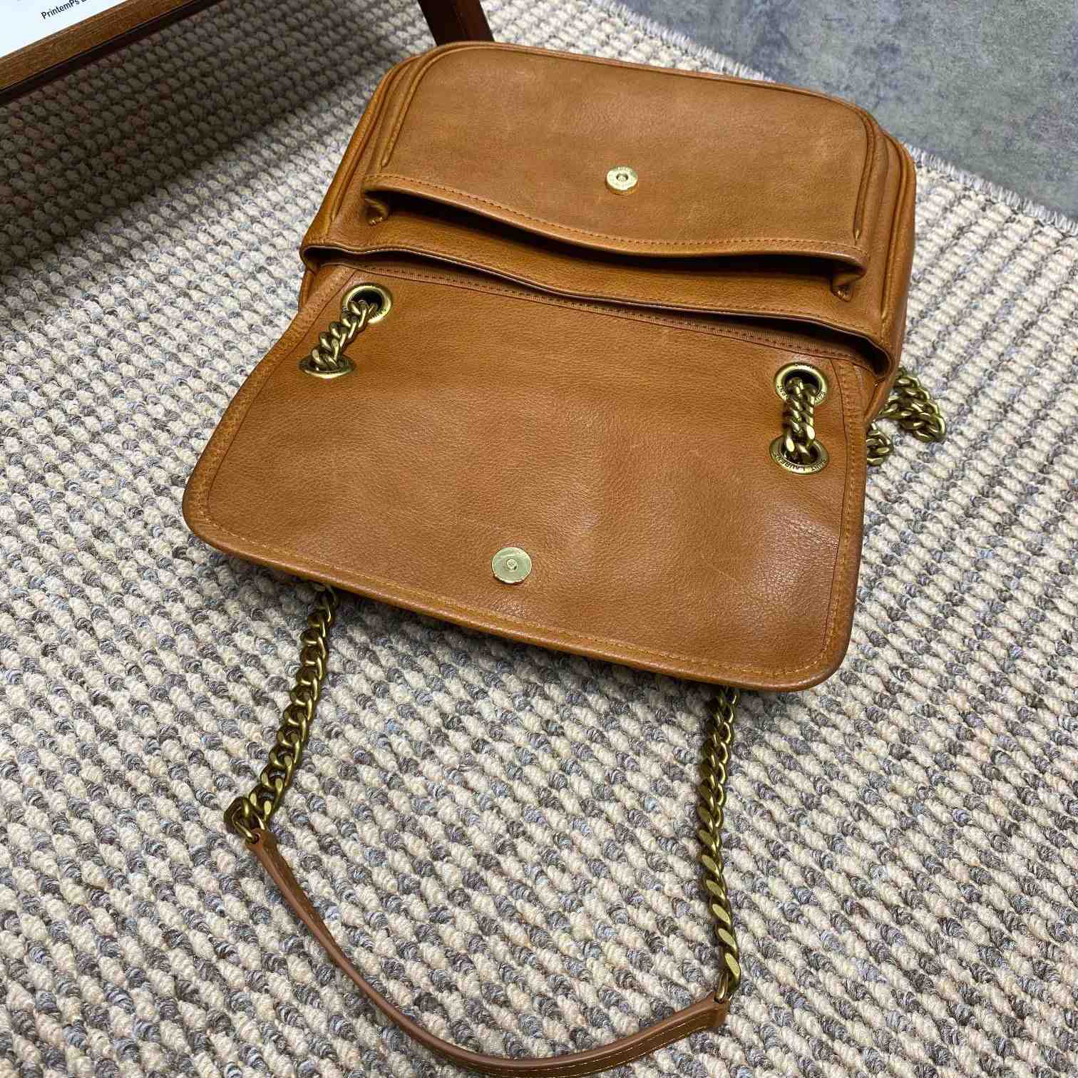 Saint Laurent Solferino Shoulder Bag (26x19x7.5cm) - 