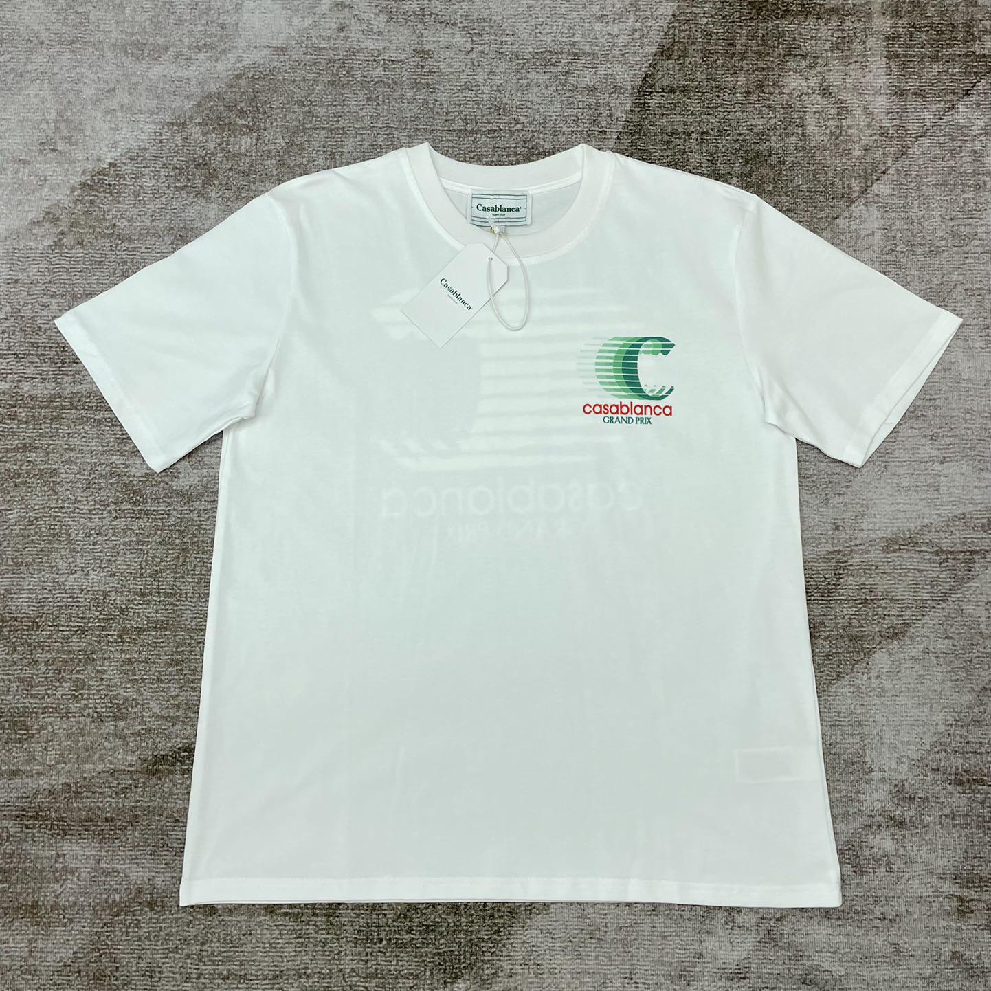 Casablanca Cotton T-shirt - DesignerGu