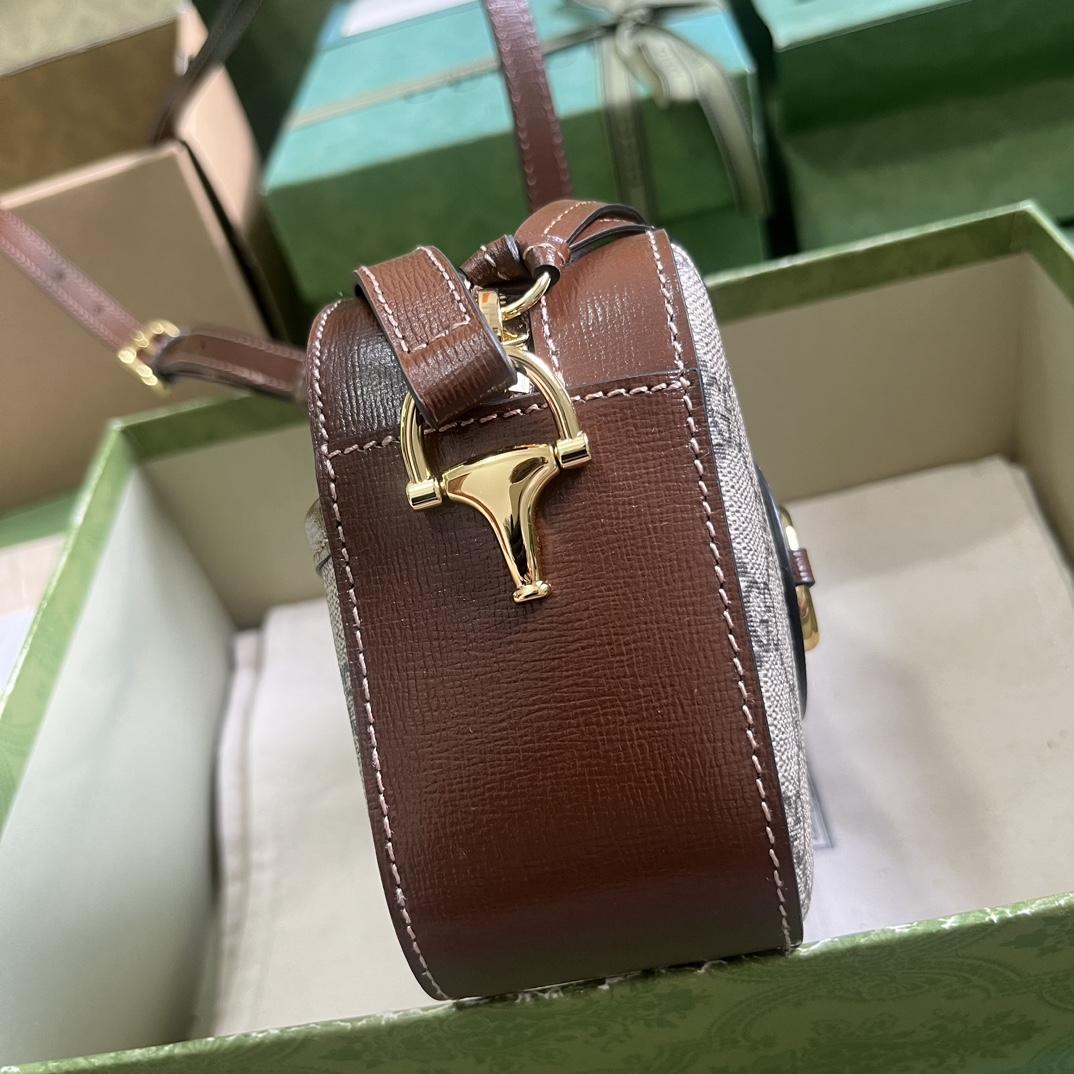 Gucci Horsebit 1955 Small Shoulder Bag (20x 13x 6cm) - DesignerGu
