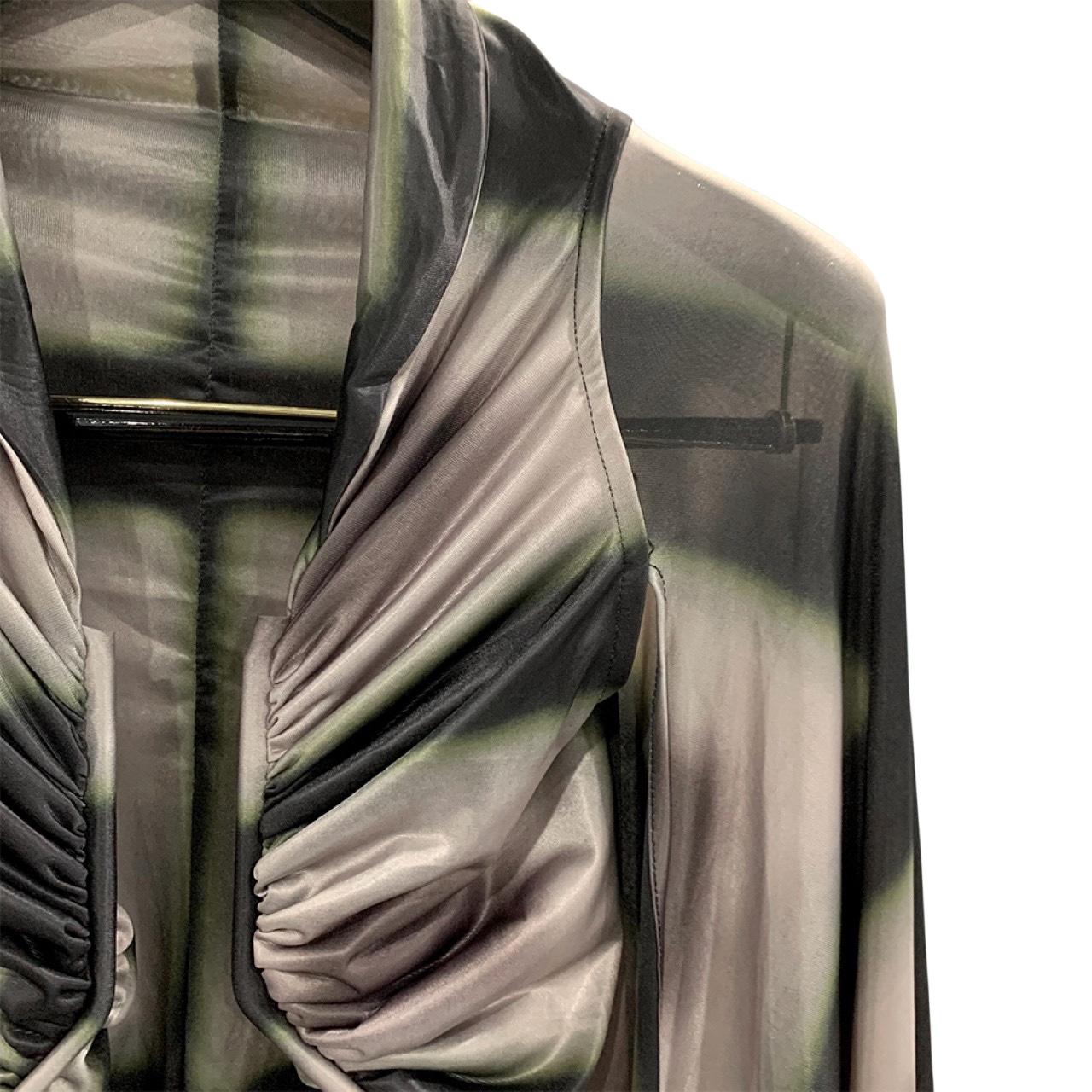 Rick Owens Semi-sheer Draped Top - DesignerGu
