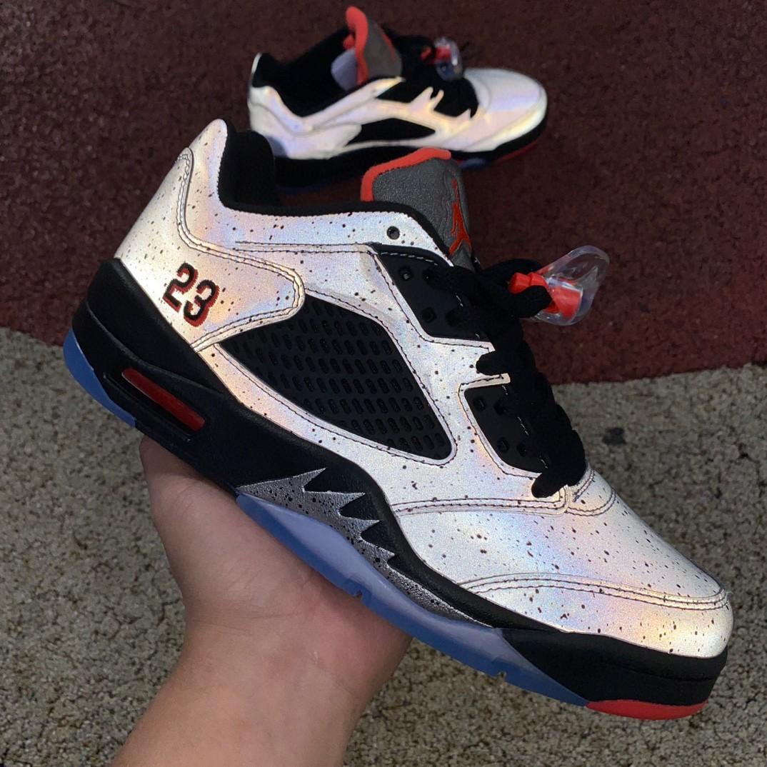 Air Jordan 5 x Neymar LOW GS Sneakers      846316-025 - DesignerGu
