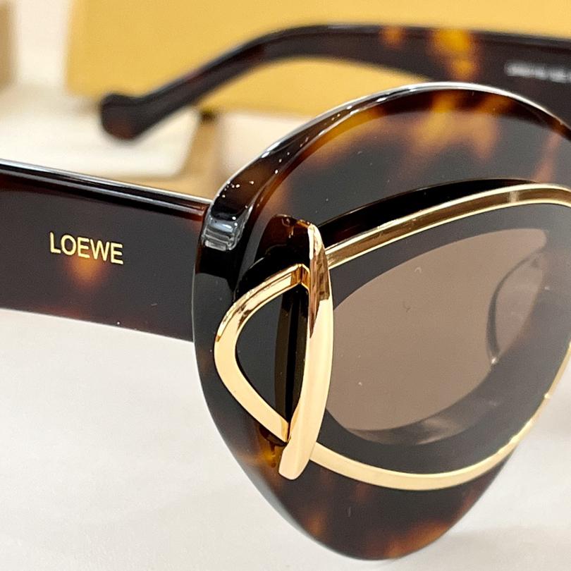 Loewe Cateye Double Frame Sunglasses In Acetate And Metal - 