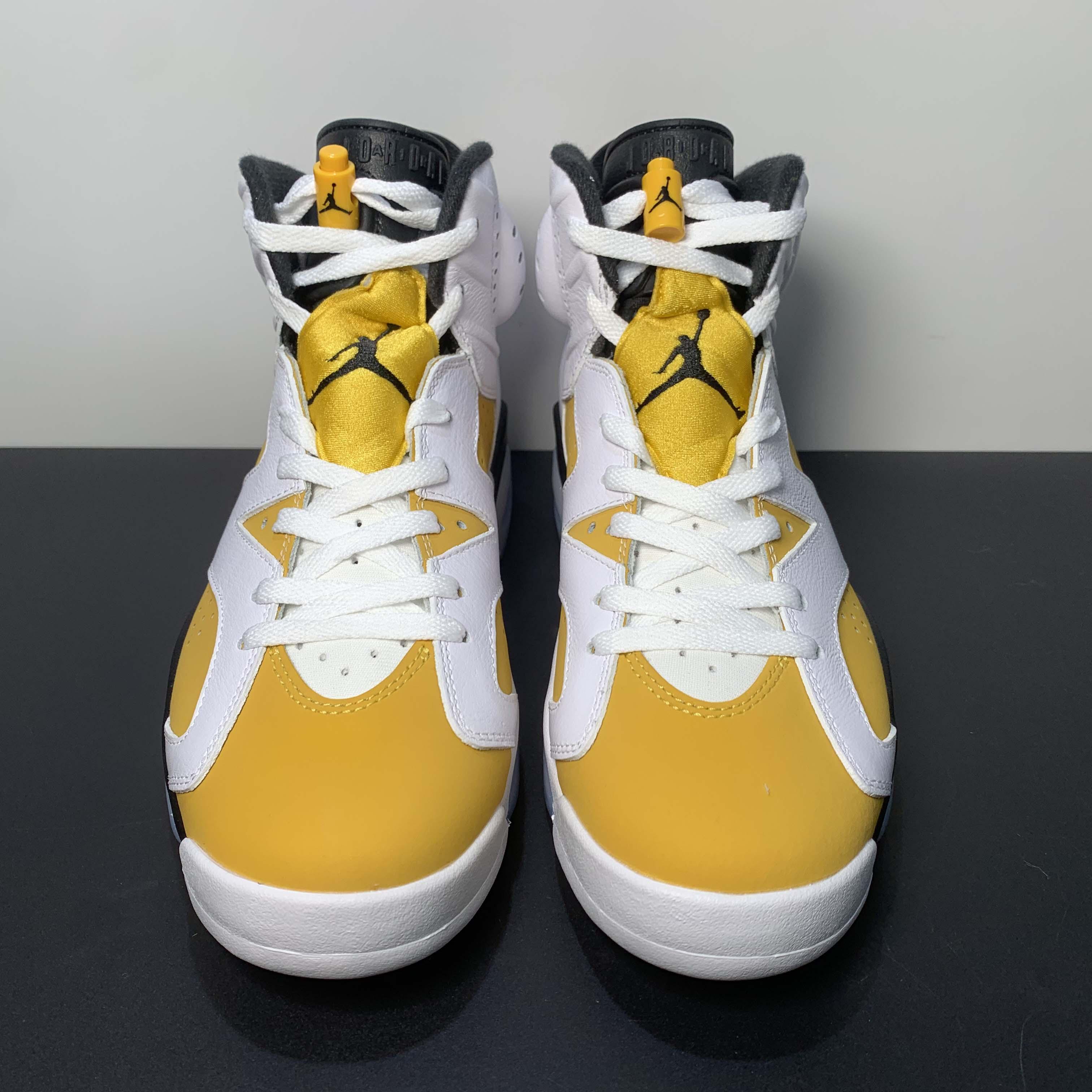 Air Jordan 6 “Yellow Ochre” Sneaker                CT8529-170 - DesignerGu