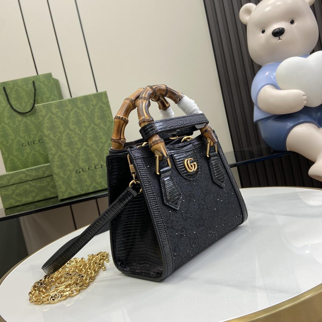 Gucci Diana Mini Tote Bag - DesignerGu