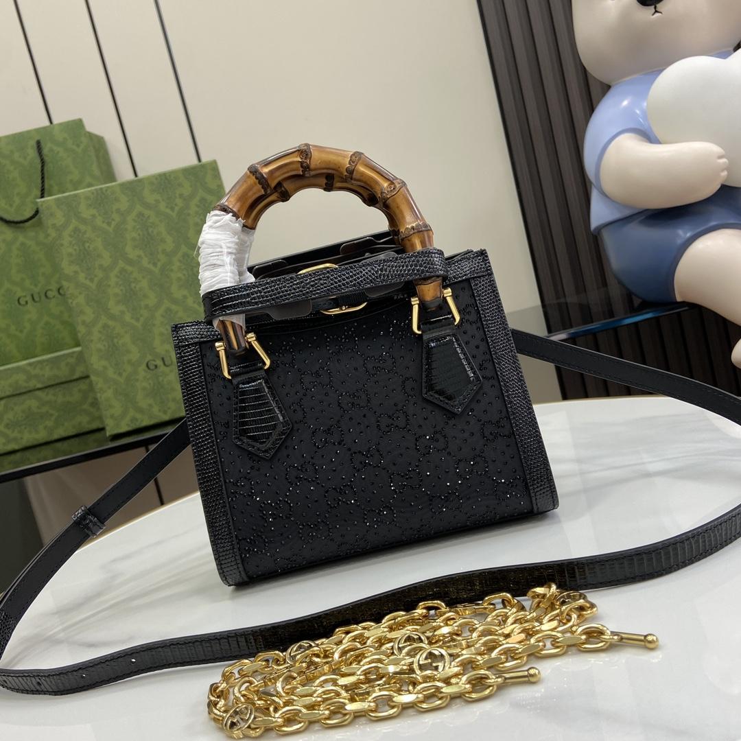 Gucci Diana Mini Tote Bag - DesignerGu