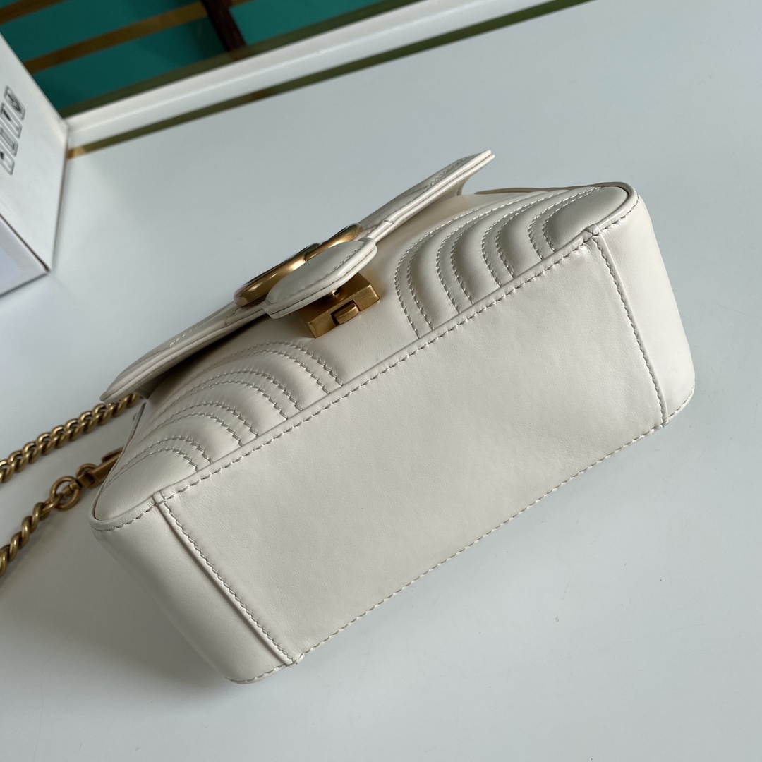 Gucci GG Marmont Mini Top Handle Bag - 