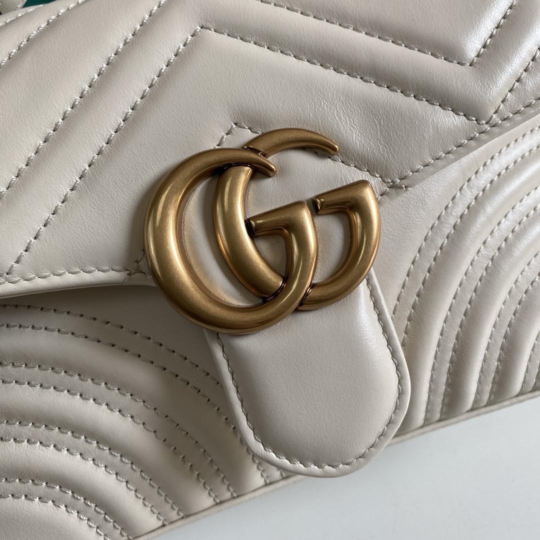 Gucci GG Marmont Mini Top Handle Bag - 