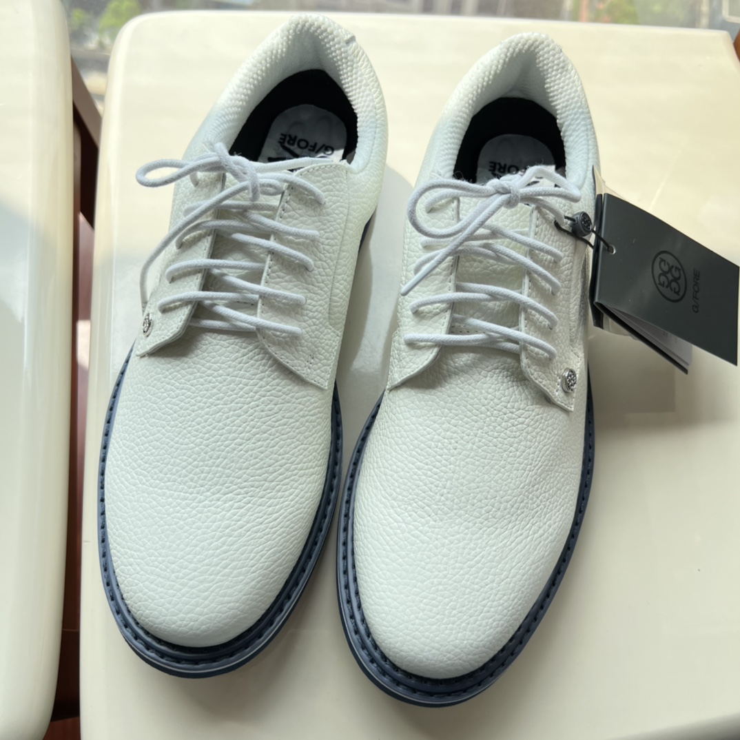 G/Fore Men's Gallivanter Pebble Leather Golf Shoe - 