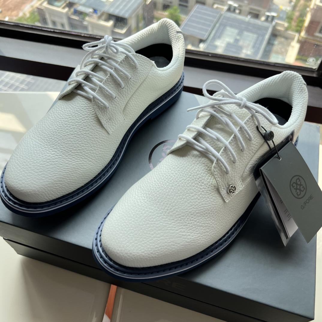 G/Fore Men's Gallivanter Pebble Leather Golf Shoe - 