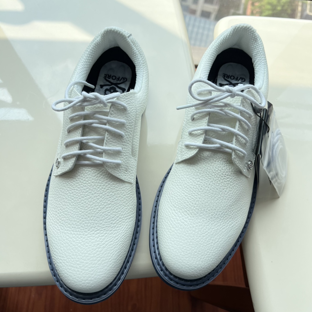 G/Fore Men's Gallivanter Pebble Leather Golf Shoe - 