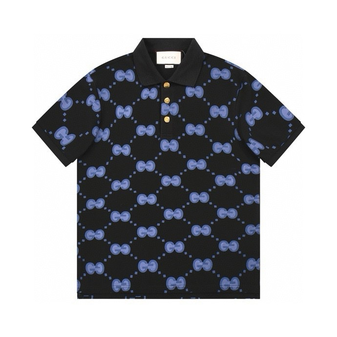 Gucci GG Coton Polo Shirt - DesignerGu