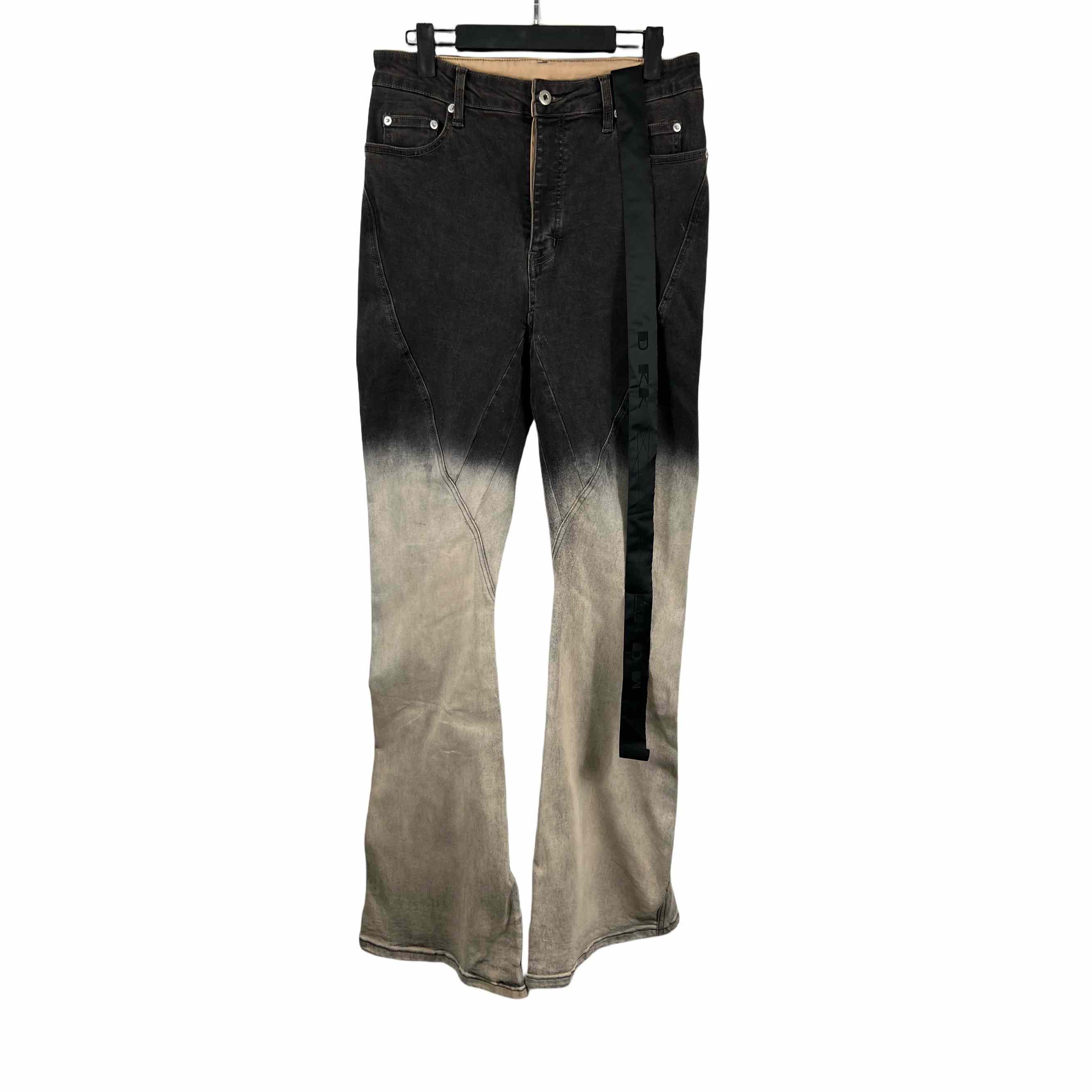 Rick Owens Drkshdw Bolan Bootcut Gradient Jeans - DesignerGu