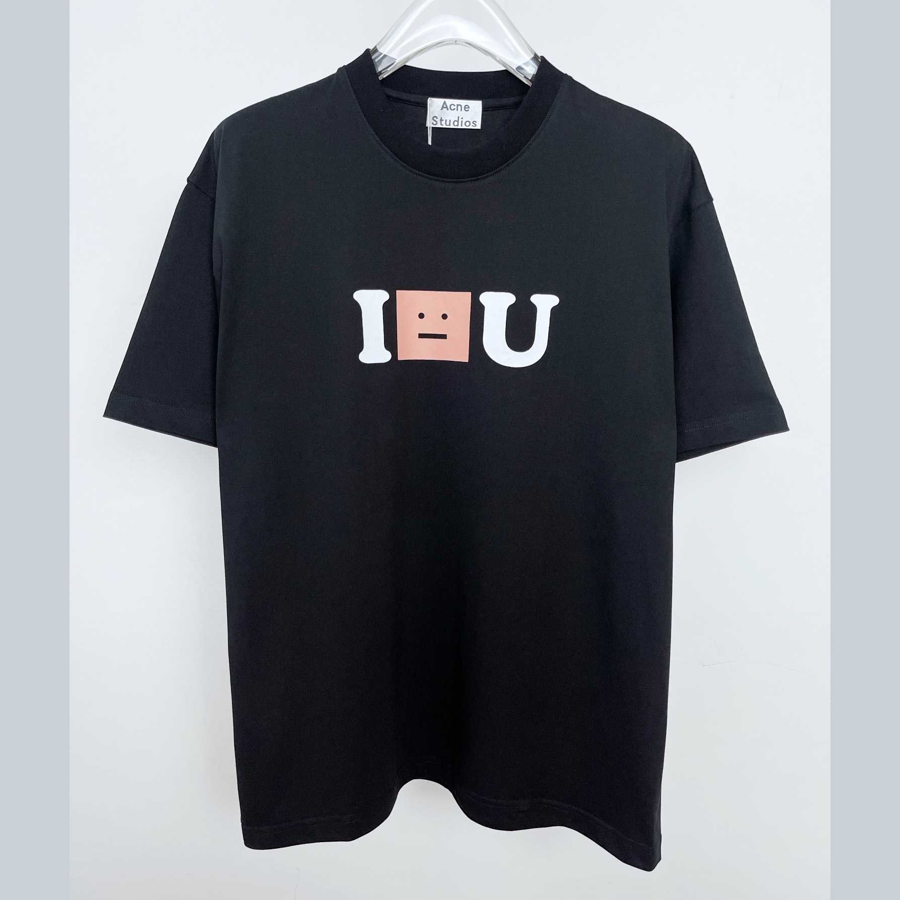 Acne Studios Exford I Face U T-Shirt - DesignerGu