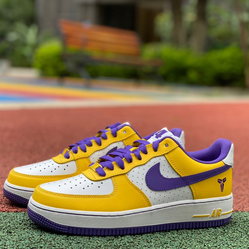 Kobe Bryant x Nike Air Force 1 Low Retro Sneaker     FZ1151-111 - DesignerGu