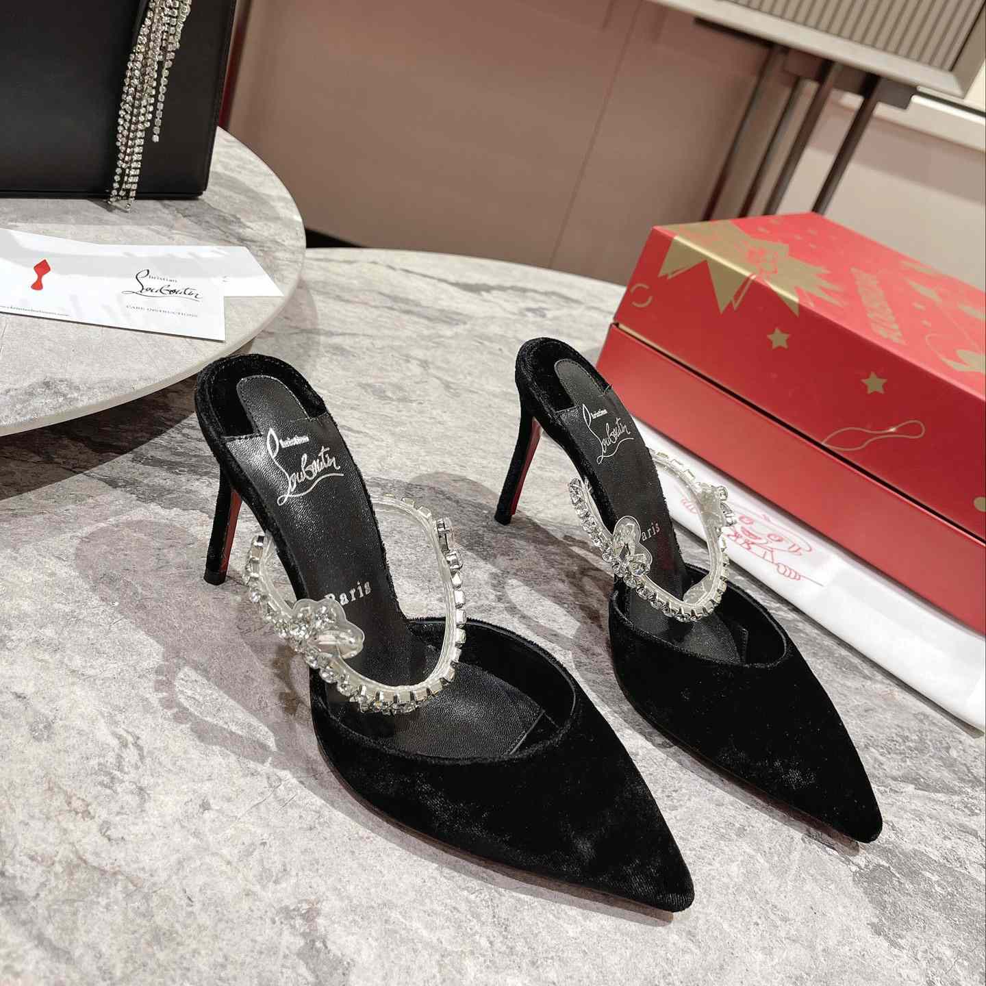 Christian Louboutin Planet Queen 70mm Mules Pumps  - DesignerGu