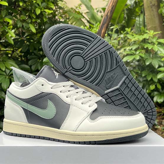 Air Jordan 1 Low WMNS “Jade Smoke” Sneaker    DC0774-001  - DesignerGu