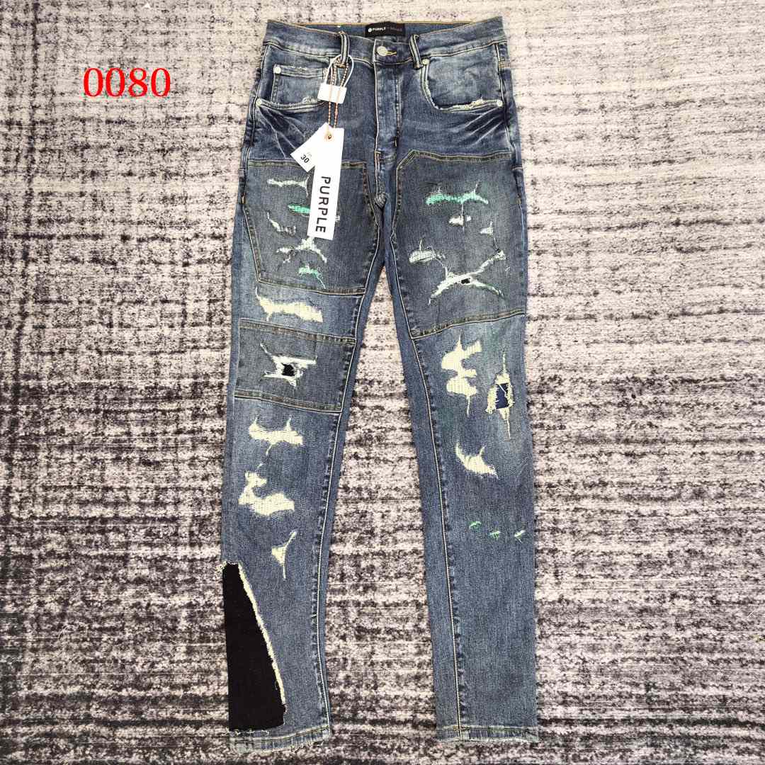 Purple-Brand Slim-Fit Jeans   0080 - DesignerGu