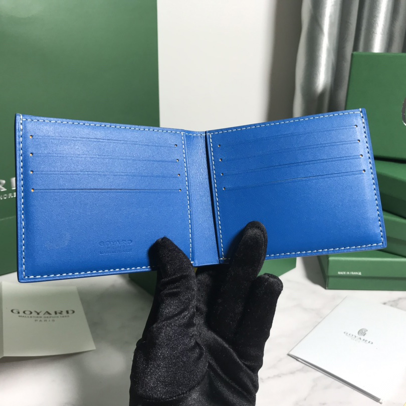Goyard Short 6 Card Slots Billfold Wallet   (11-9cm) - DesignerGu
