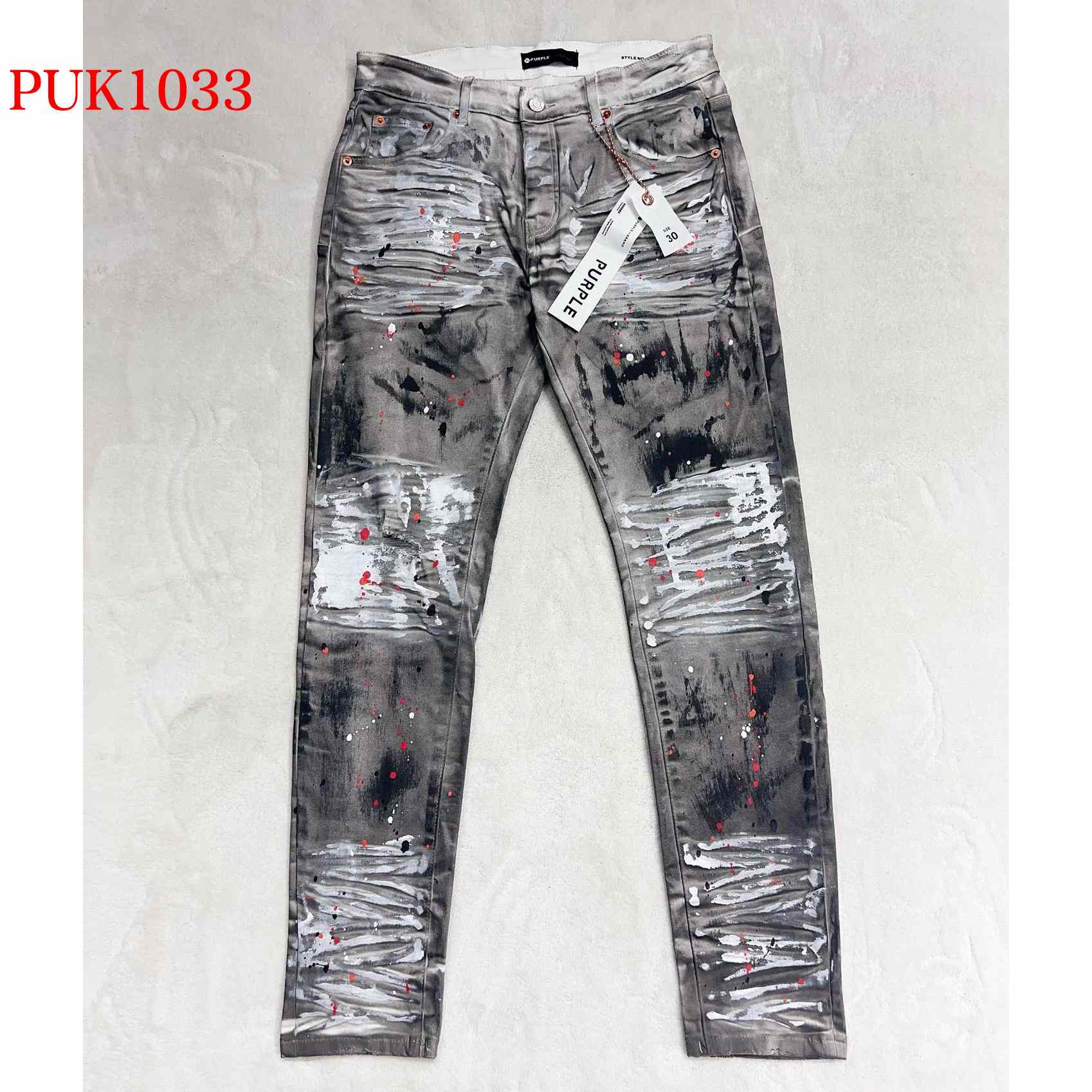 Purple-Brand Jeans       PUK1033 - DesignerGu
