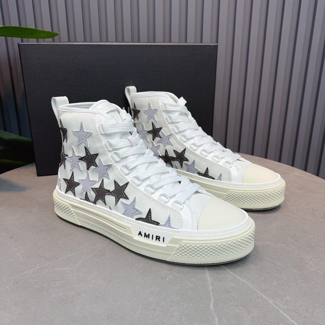 Amiri Stars High-top Sneakers - DesignerGu