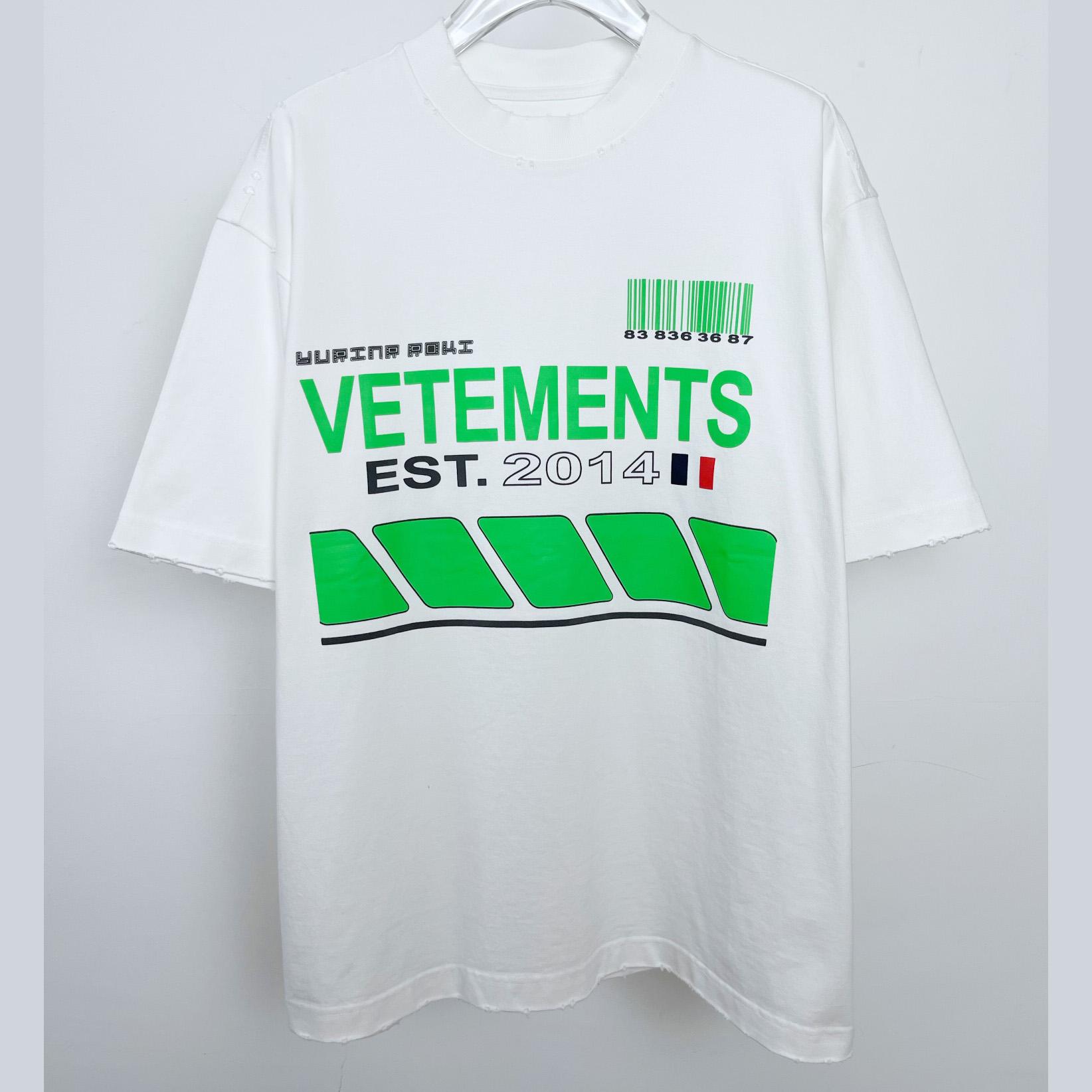 Vetements Cotton T-Shirt - DesignerGu