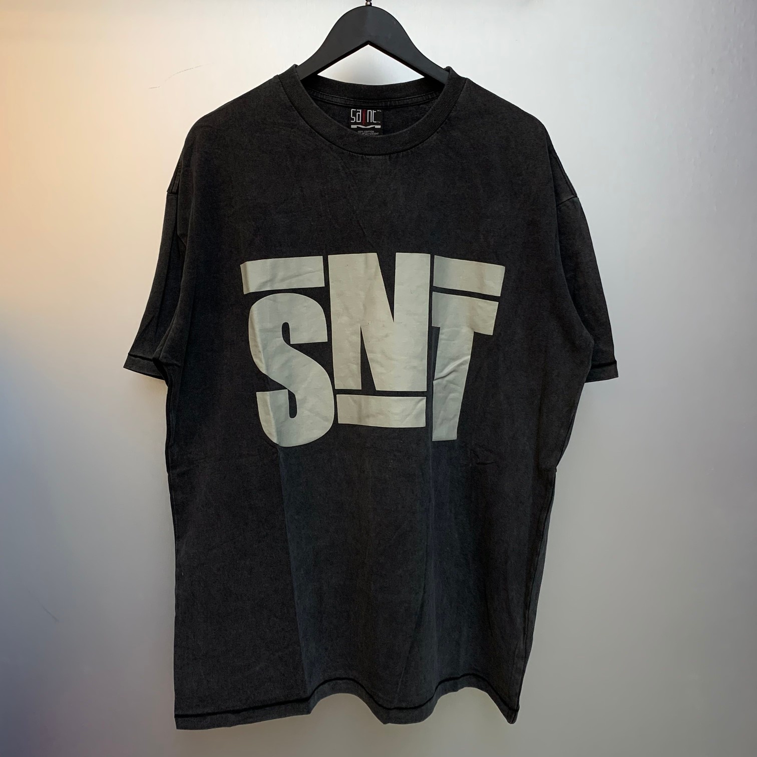 Saint Michael Vintage Black T-shirt - DesignerGu