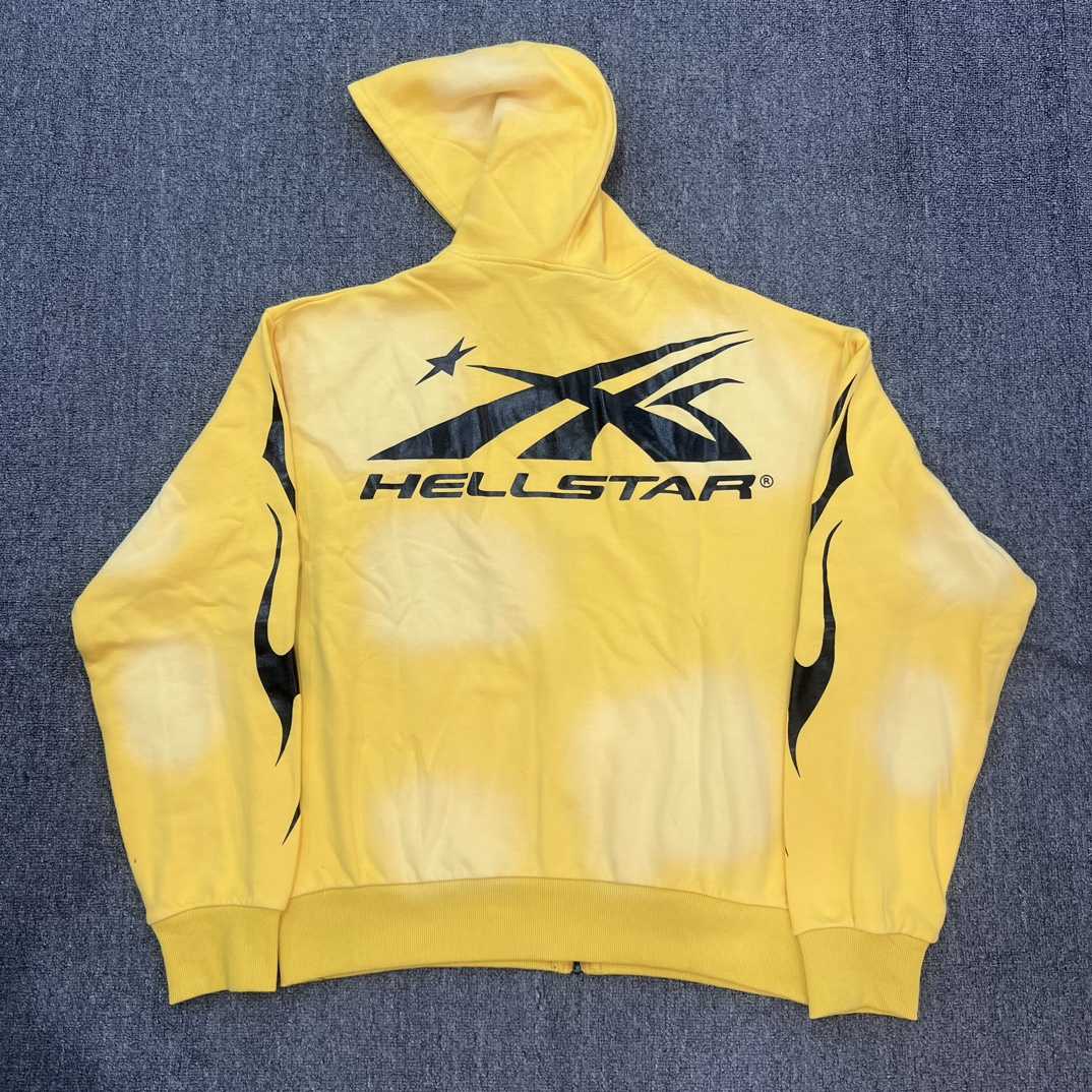 Hellstar Sports Zip-Up Hoodie - 