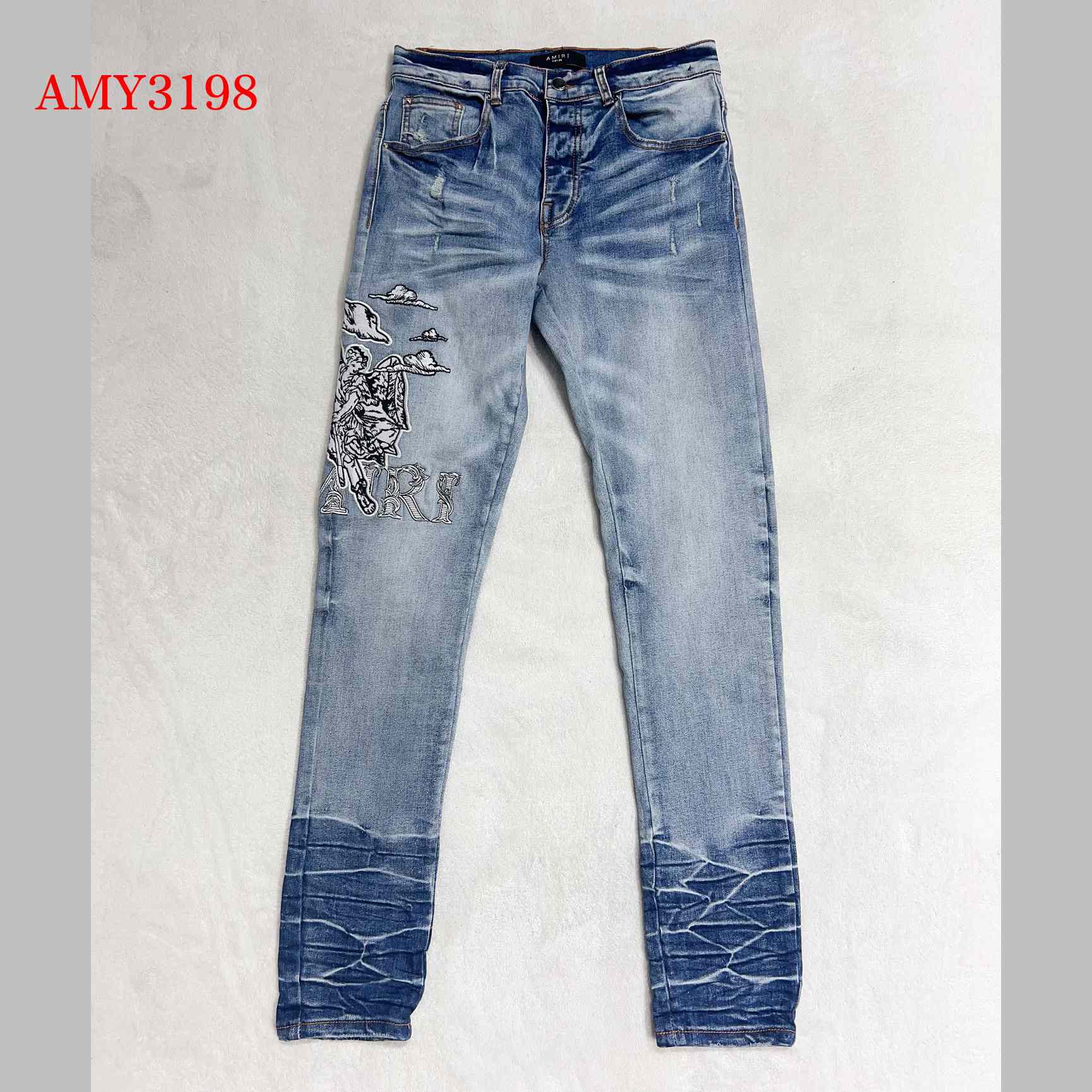 Amiri Slim-fit Jeans     AMY3198 - DesignerGu