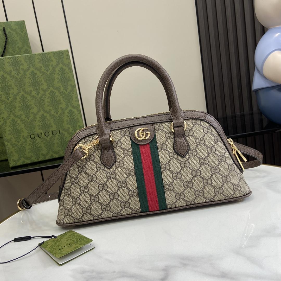 Gucci Ophidia Small Top Handle Bag - DesignerGu