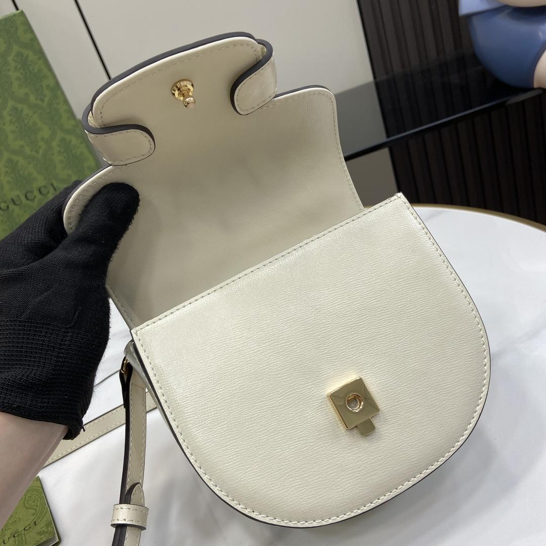 Gucci  Horsebit 1955 Mini Top Handle Bag - 