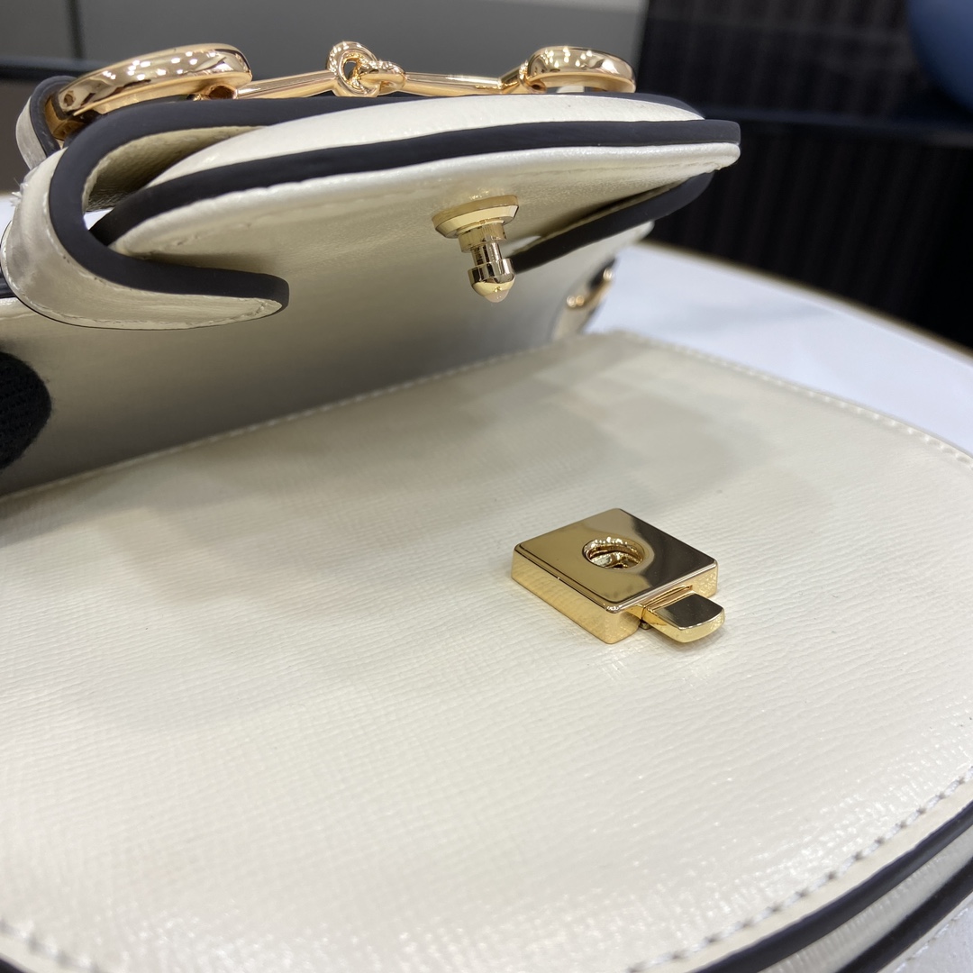 Gucci  Horsebit 1955 Mini Top Handle Bag - 