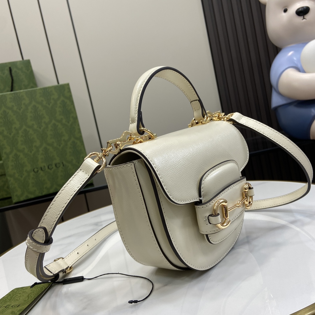Gucci  Horsebit 1955 Mini Top Handle Bag - 