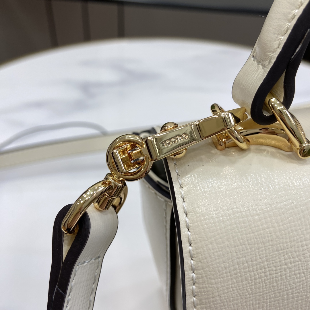 Gucci  Horsebit 1955 Mini Top Handle Bag - 