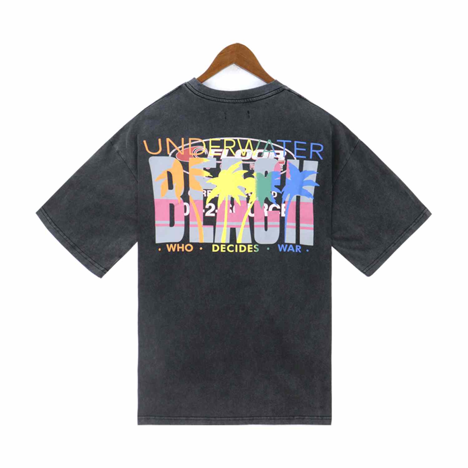 Who Decides War Cotton T-shirt - DesignerGu
