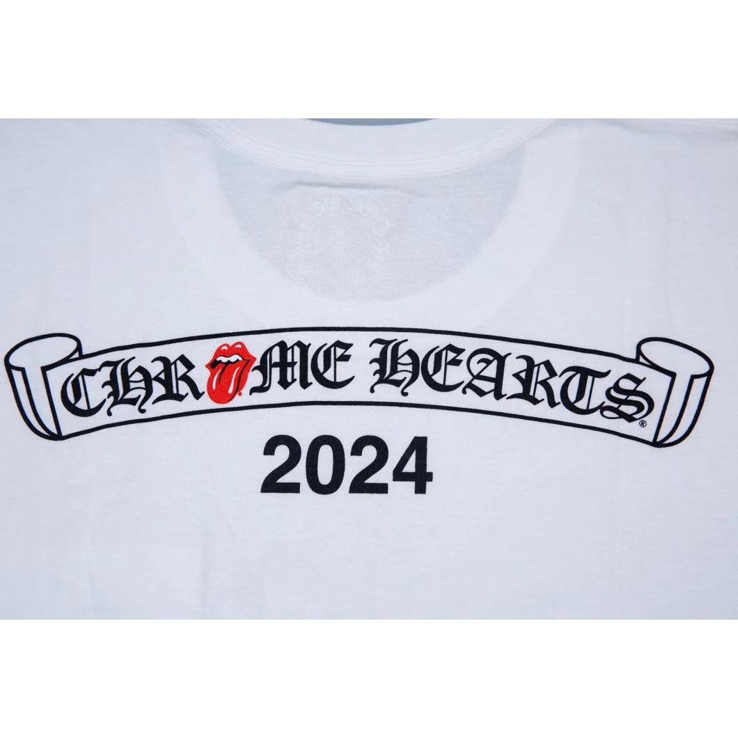 Chrome Hearts Logo Long Sleeve T-Shirt - DesignerGu