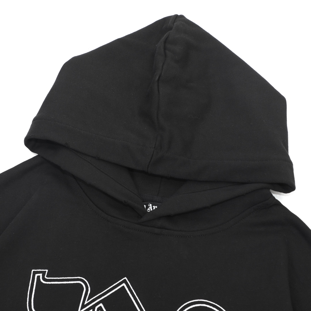Palm Angels Monogram Statement Hoody - 