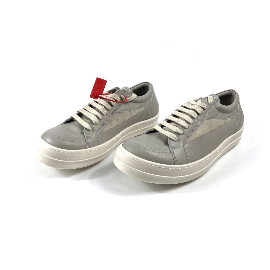 Rick Owens Lido Vintage Leather Sneakers