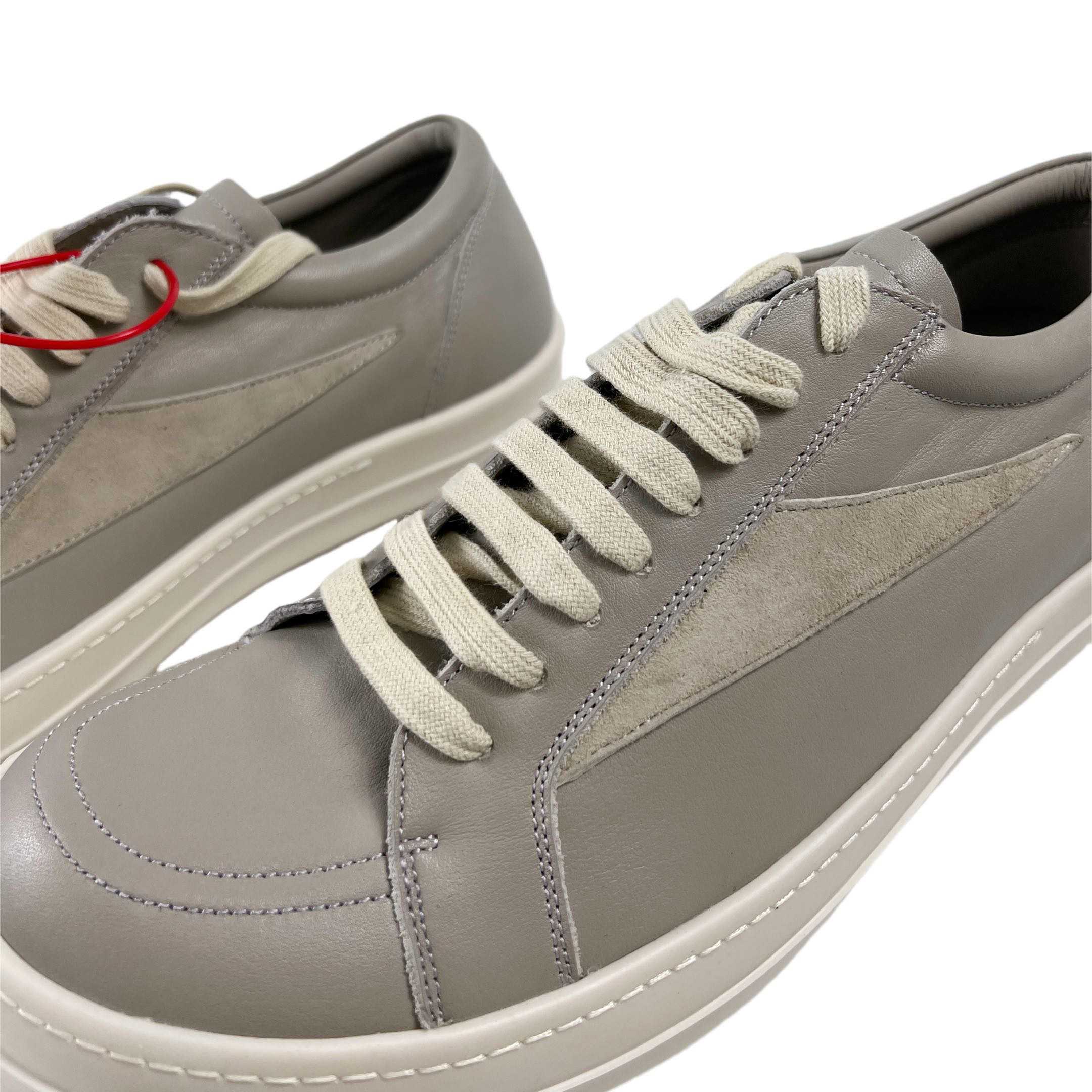 Rick Owens Lido Vintage Leather Sneakers - 