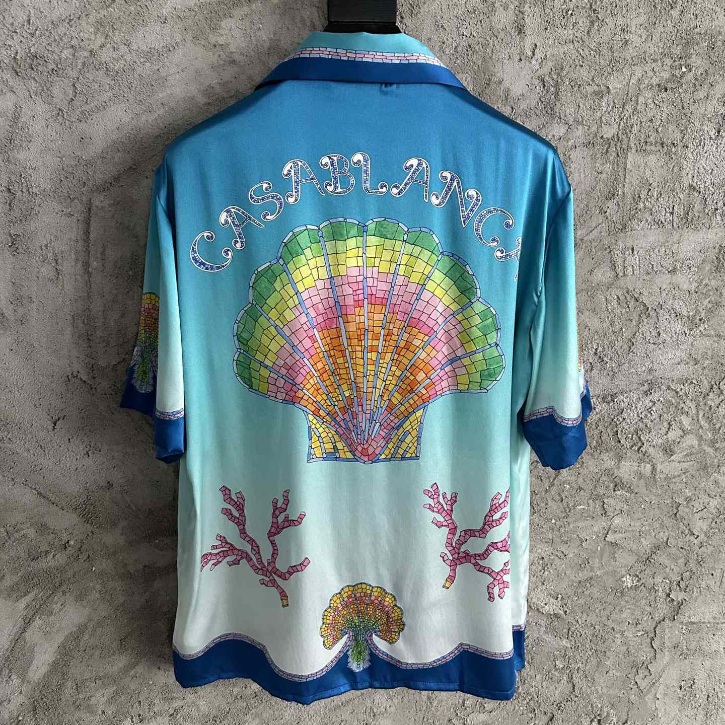 Casablanca Ombré Print Short-Sleeve Shirt - DesignerGu
