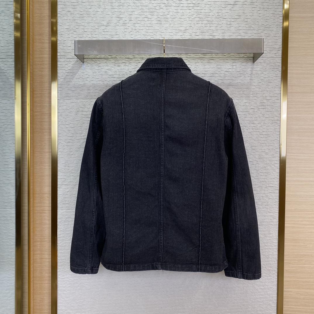 Loewe Button-Up Workwear Denim Jacket - 
